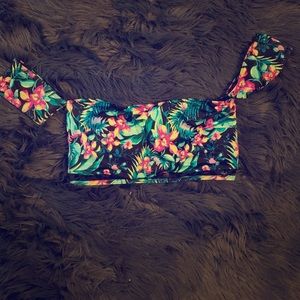 Victoria Secret multi colored swim top